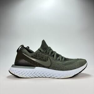 Nike Epic React Flyknit 2 Green Running Shoes Sneakers BQ8928-301 Men’s Size 11